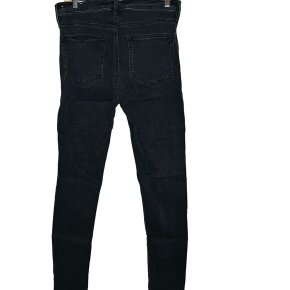Made and Loved LOFT Women’s Black Ultra Skinny Denim Jeans Size 29 - Picture 2 of 9